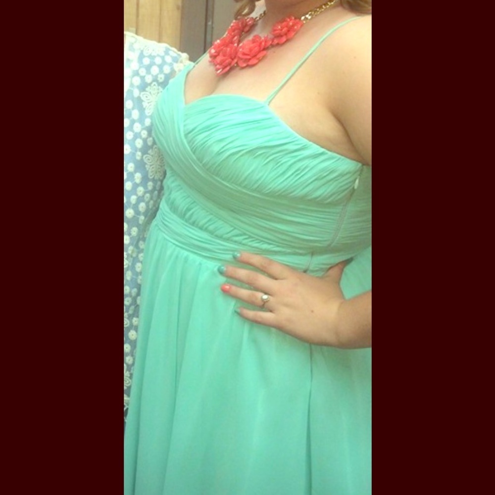 Blue dress