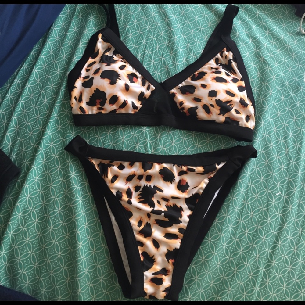 FLASH SALE TODAY ONLY :) Leopard, mesh swimsuit😍