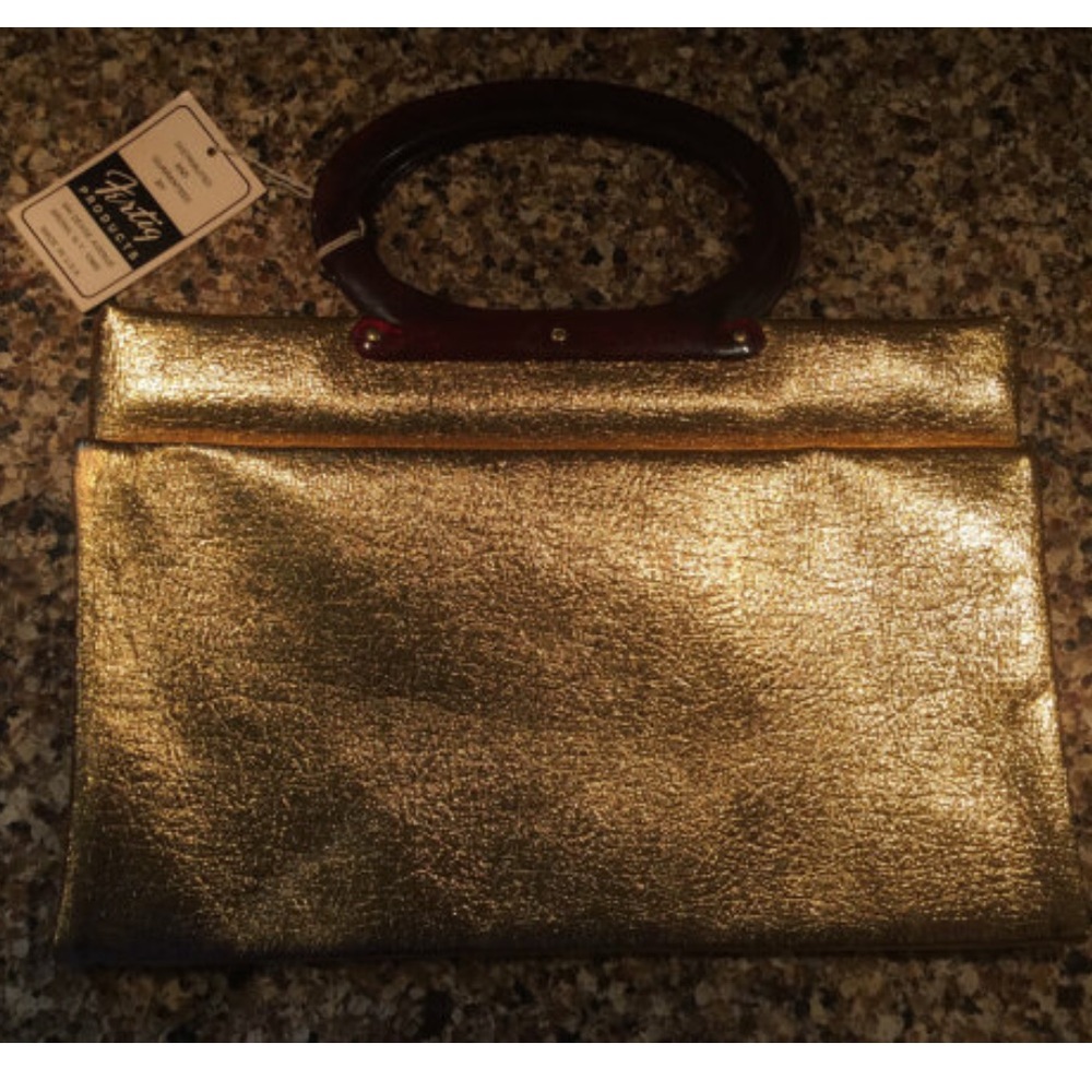 Dead stock Vintage Gold Purse