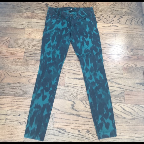 Express Skinny printed jeans size 4 - Picture 1 of 6