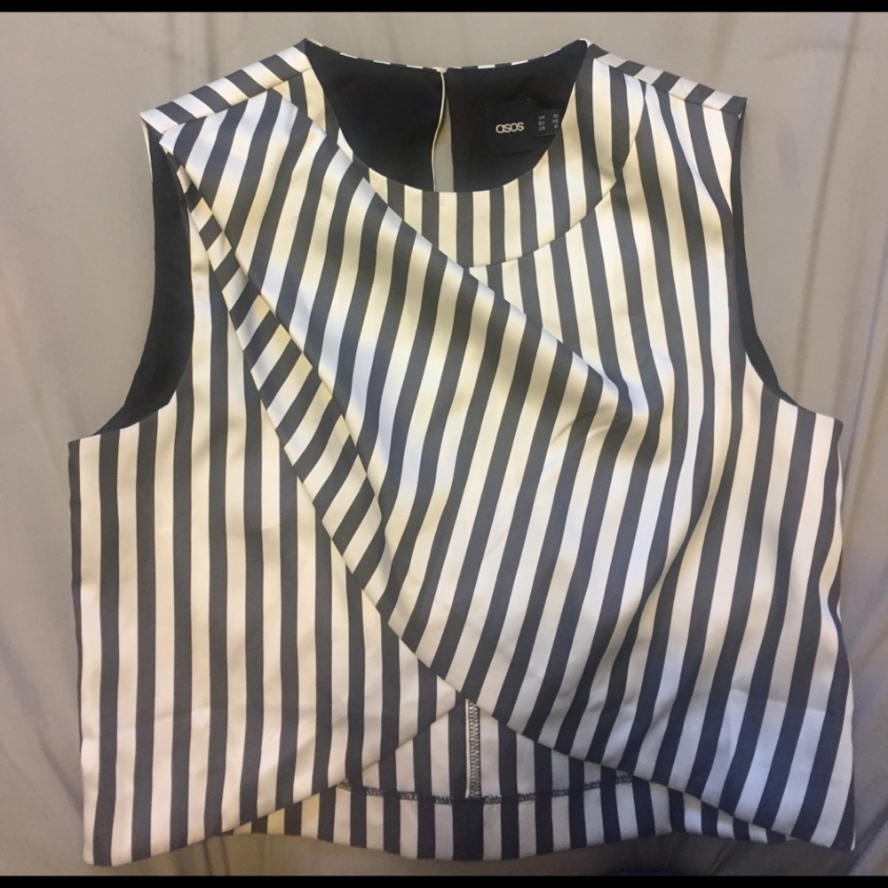 NWOT ASOS faux wrap.