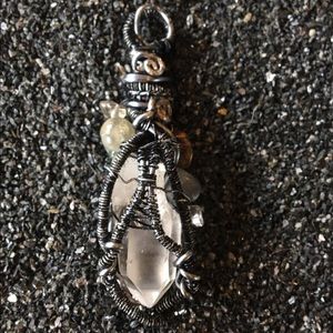 Intricate Wire Wrap, Pendant