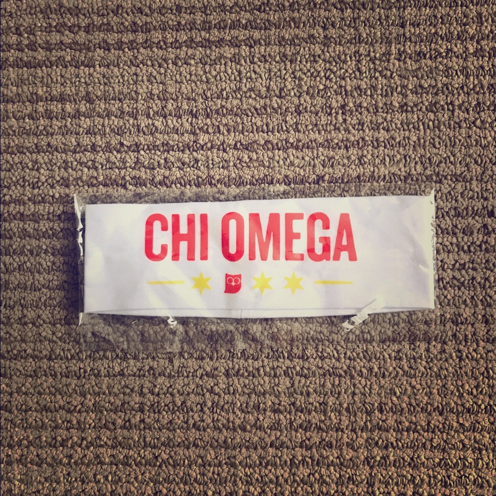 Chi Omega Headband w. Owl Detailing