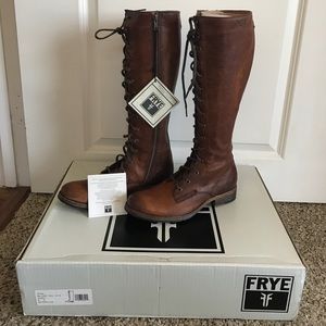 Frye Lace up boots