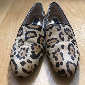 Steve Madden Leopard Loafers Size 7