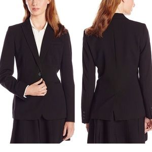 Calvin Klein one-button suit jacket