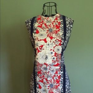 1970's Vintage Floral Mini Dress