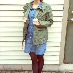 J. Crew Green Army Jacket