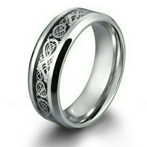 Ring Stainless Steel Mens Wedding Band
