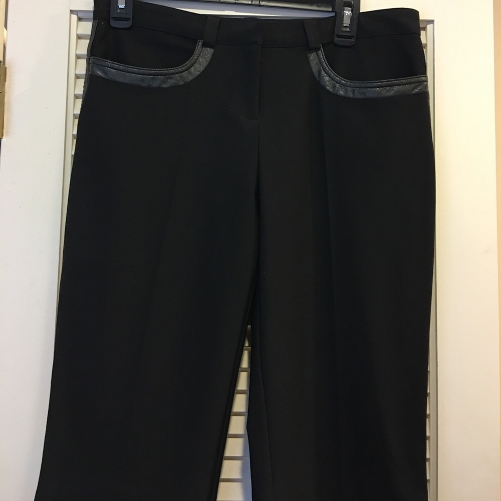 Fun PARTY stretchy pants with side slit