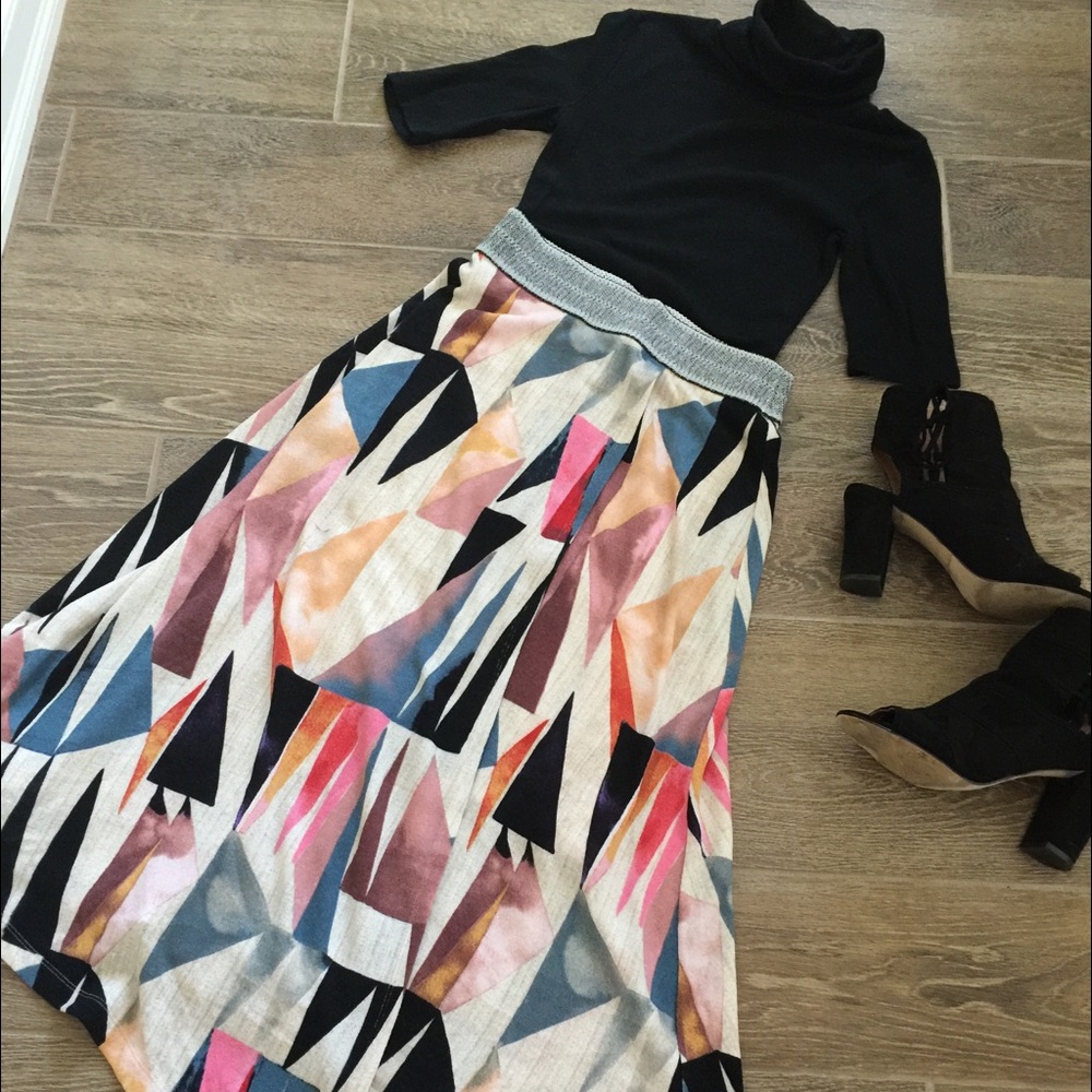Anthropologie Vanessa Virginia Marini Wrap Skirt