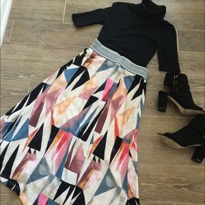Anthropologie Vanessa Virginia Marini Wrap Skirt