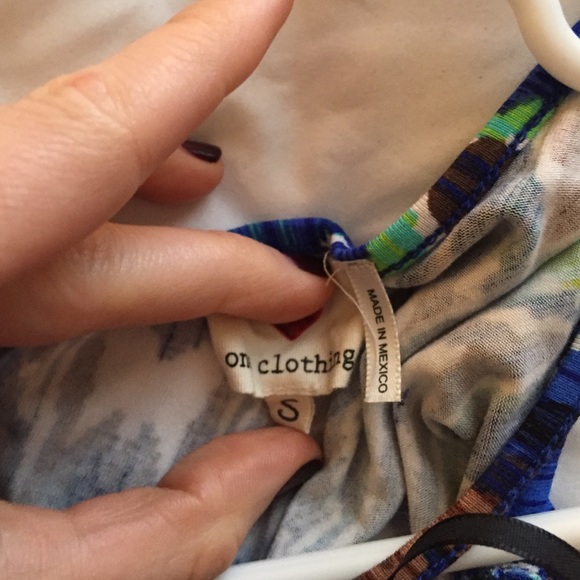 Blue maxi dress size Small - Picture 4 of 4