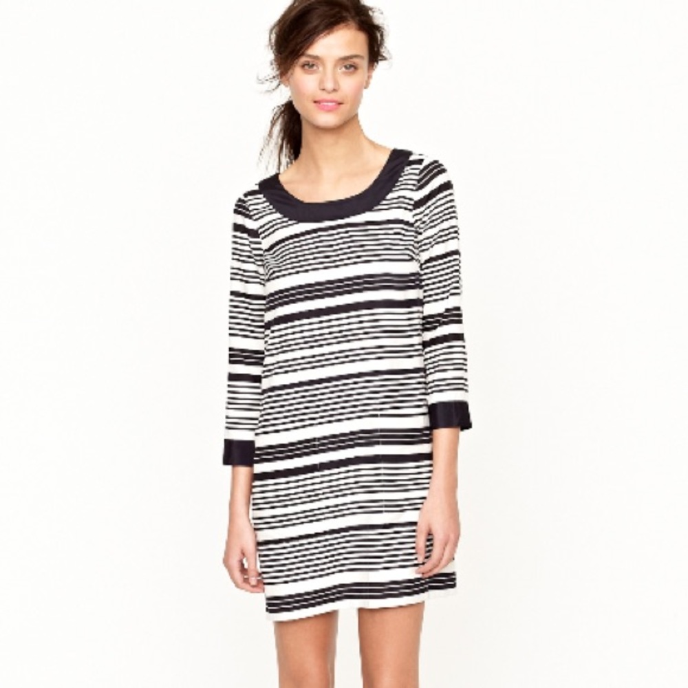 SALE! J. Crew Jules Shift Dress in Striped Pattern