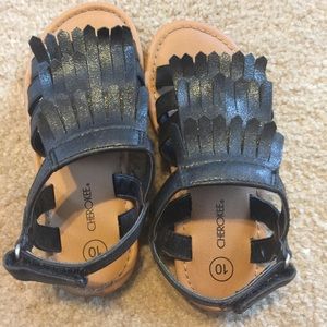 Toddler Sandals: Black