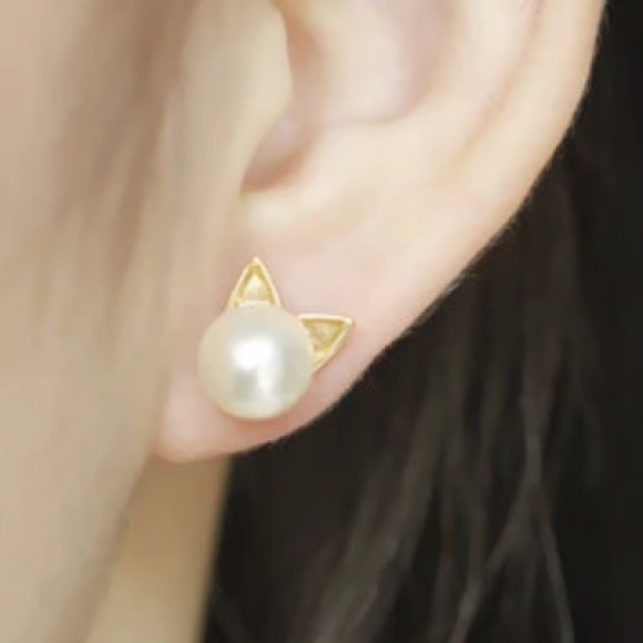 NWT Cat Earrings - Picture 3 of 3