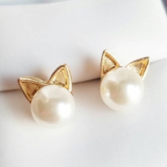 NWT Cat Earrings - Picture 2 of 3