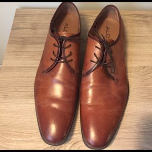 Men's Aldo brown leather shoes