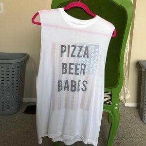 Oversized muscle tee