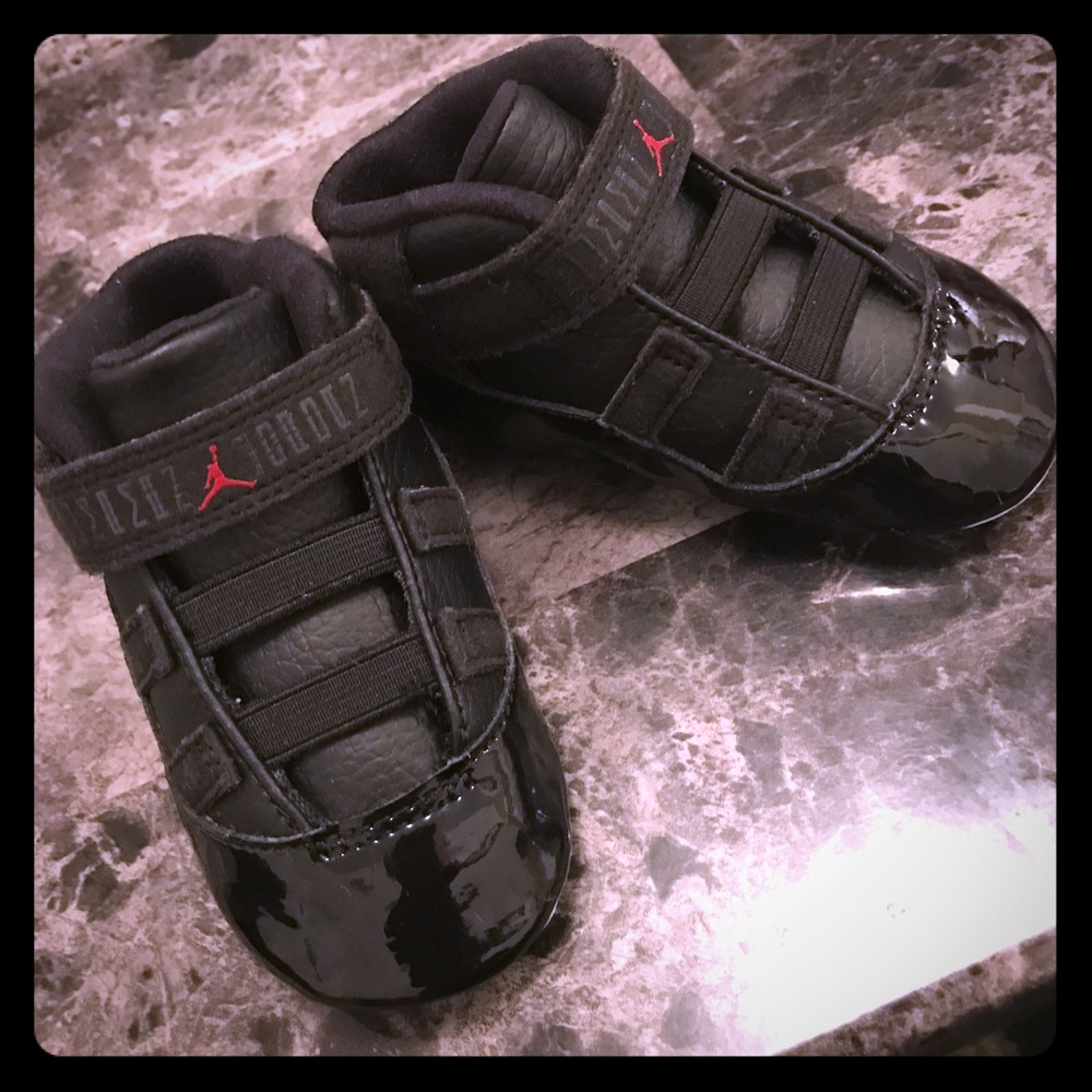 Jordan 11's  Size 4c Crib Sneakers *Gently Used*