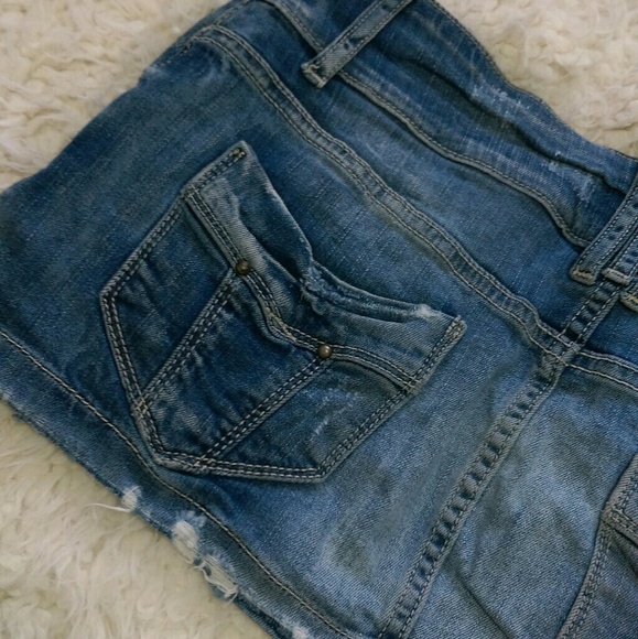 Vintage Jean mini skirt - Picture 7 of 7