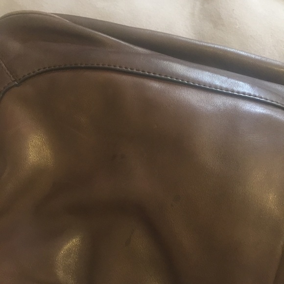 Ann Taylor leather satchel