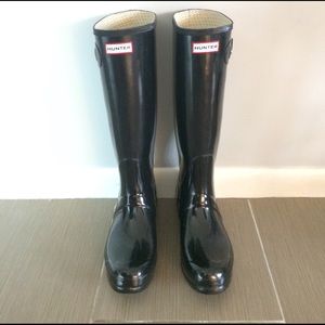 Women's Original Tall Gloss Hunter Rain Boots