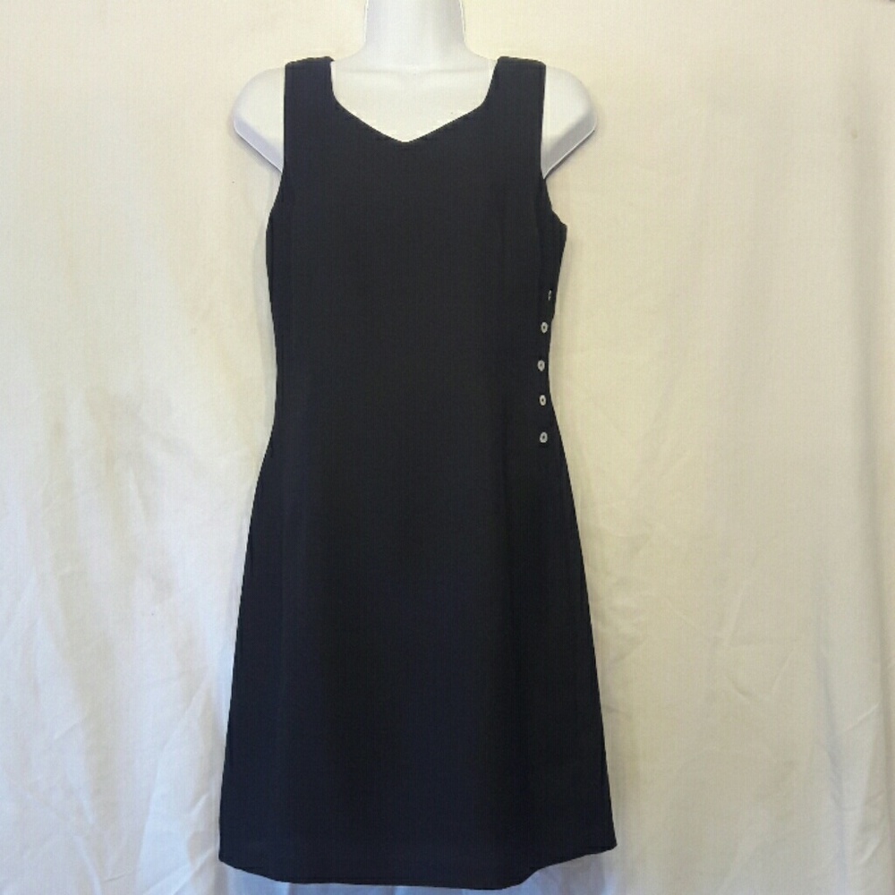 Black cocktail dress