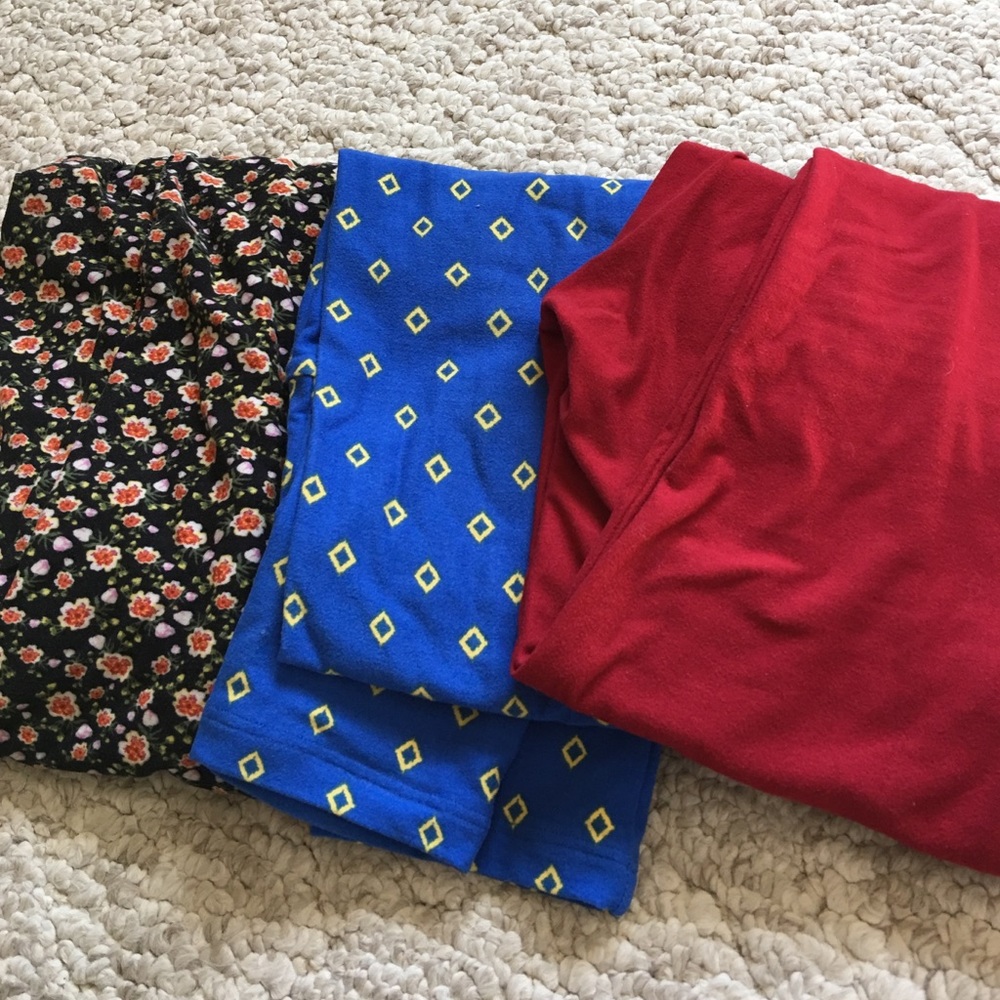 Leggings bundle - 2 pairs LulaRoe and one Hotkiss