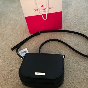 Kate spade black crossbody New!!