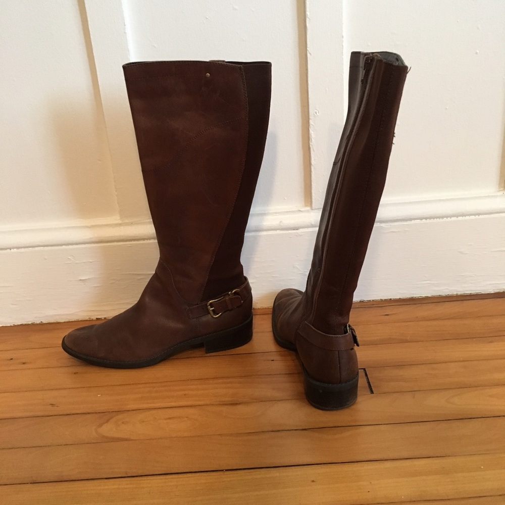 Brown Leather Boots