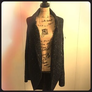 Pure Energy 1x black marled Cardigan 🖤