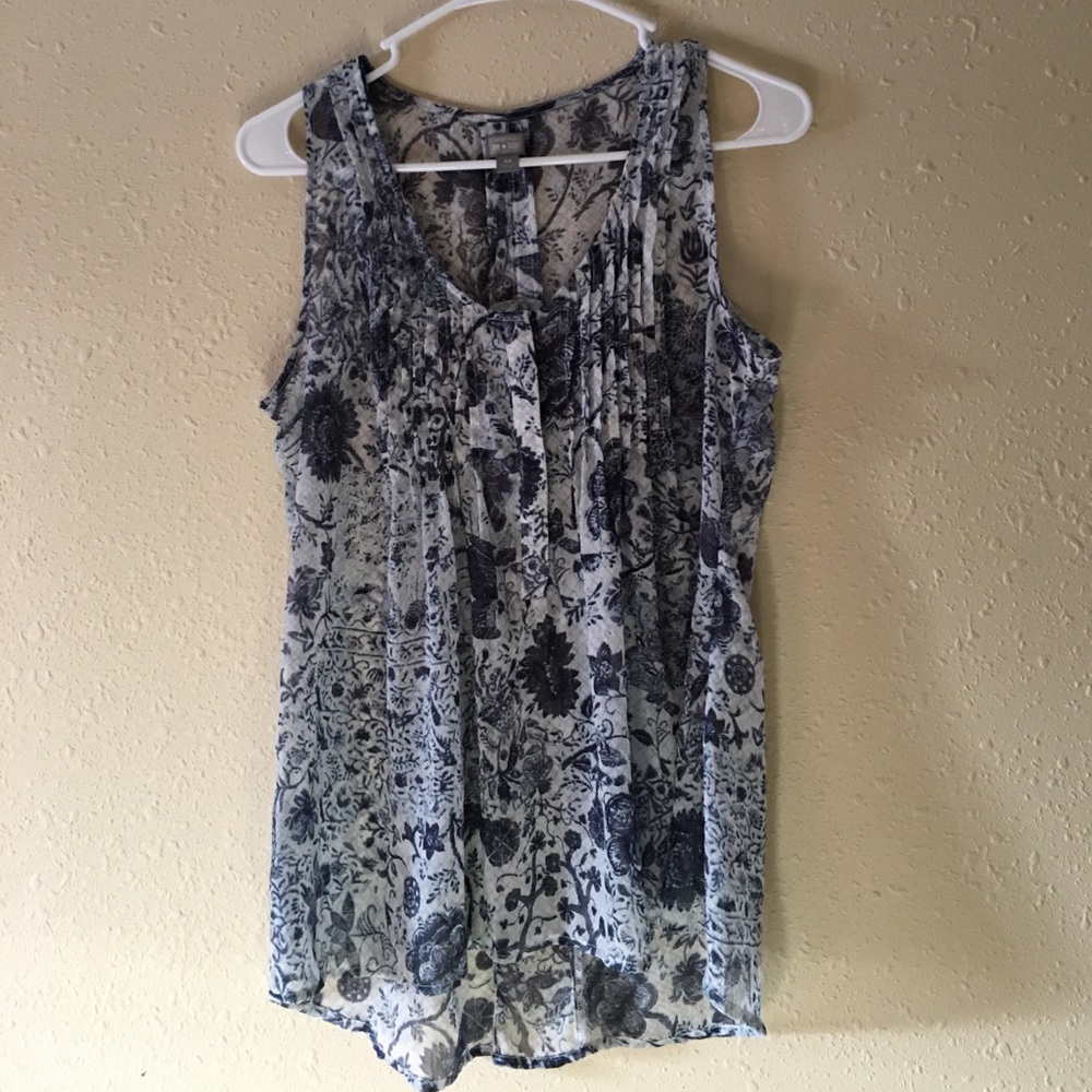 Blue sheer Top ****SOLD****