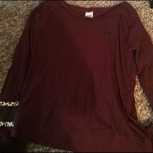 Maroon shirt