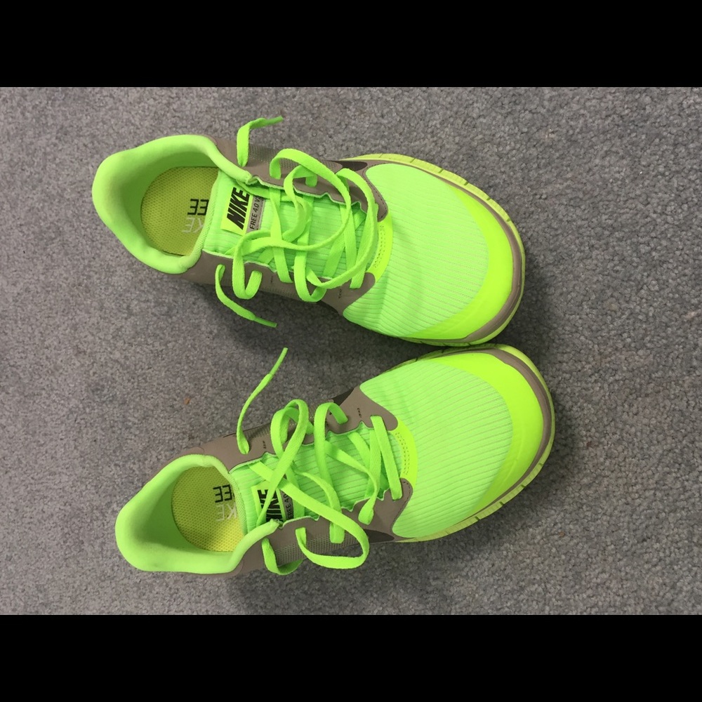 Nike women's running shoes - electric green