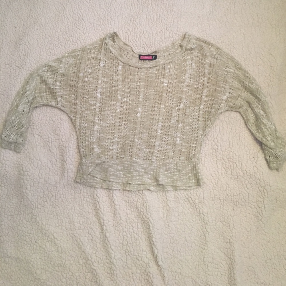 See-through long sleeve shirt, Say What?