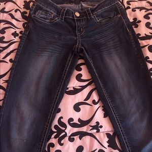Dark Blue Regular Low Rise Super Skinny Jeans💙