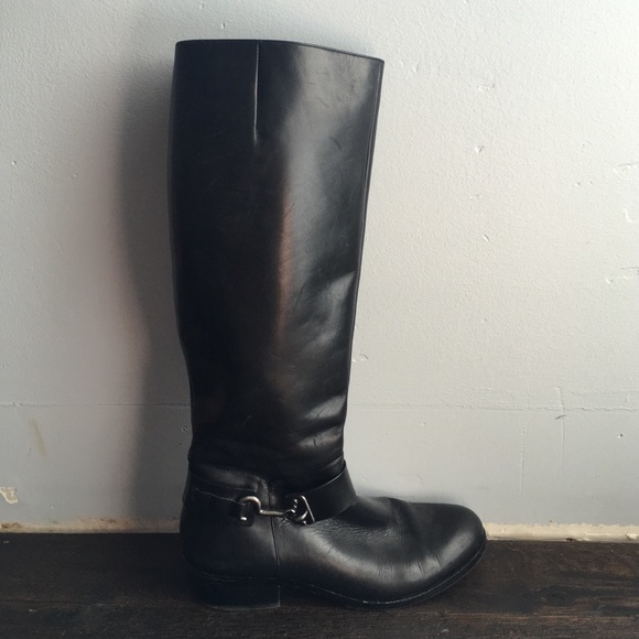 viaspiga knee high black boots - Picture 2 of 2