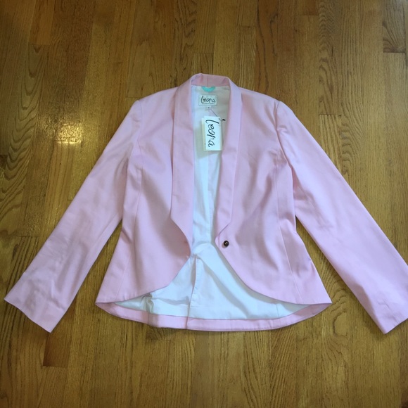 Leona by Lauren Leonard Jackets & Blazers - NWT Leona by Lauren Leonard Pink Guy Blazer