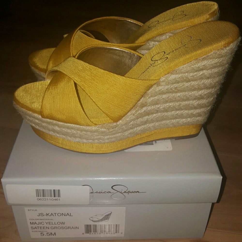 Jessica Simpson Platform Wedges