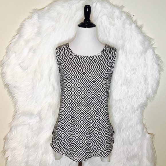 Anthropologie Tops - Anthropologie Deletta Ikat Hi-Low Top