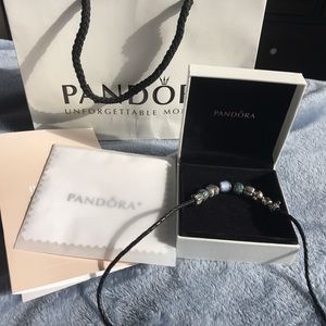 Pandora bracelet and charms