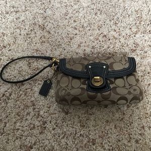 Coach wristlet