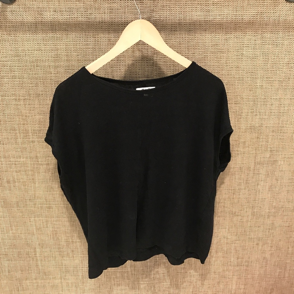 Madewell Boxy Tee - Size S - Black
