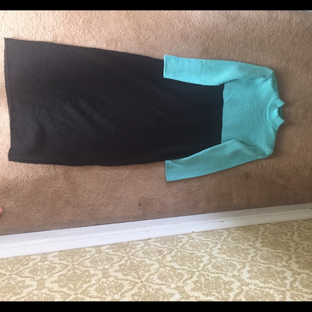 looooooong 80s warm cozy dress