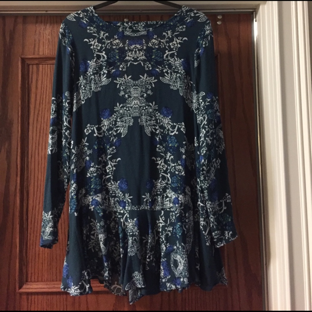 Free People backless dress