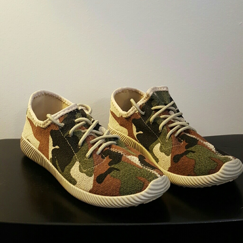 Camo sneakers