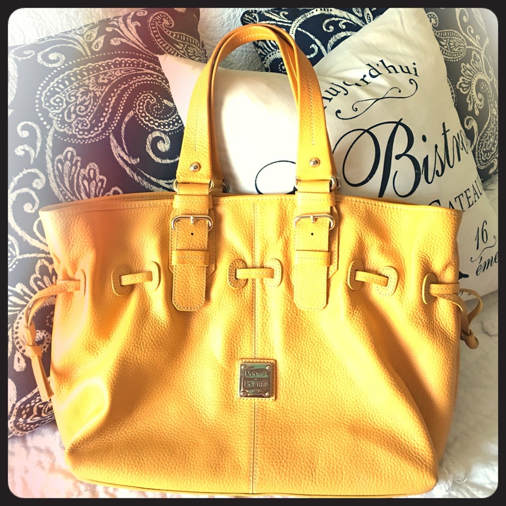 *SOLD* Mustard Yellow Dooney & Bourke handbag