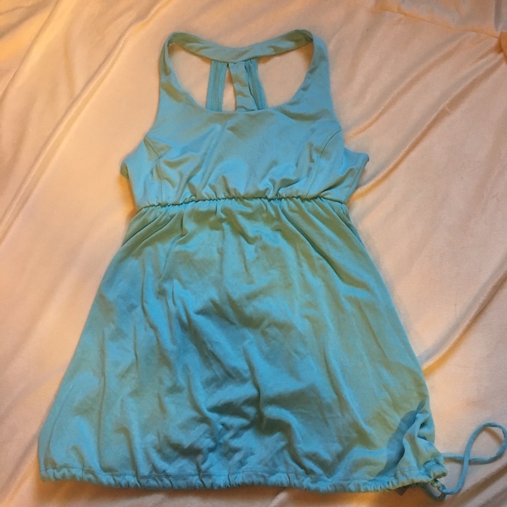 Blue C9 Workout Tank Top, Medium Cute Back Straps