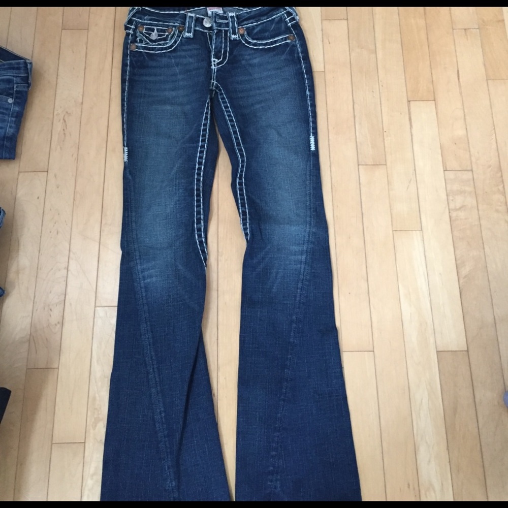 True Religion flare jeans size 25